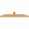 Ekena Millwork Portland Smooth Timber Gable Bracket, Western Red Cedar, 48"W x 10"H x 3 1/2"D x 3 1/2"F, 5/12 Pitch GBW048X10X0404POR00SWR - alternate 5